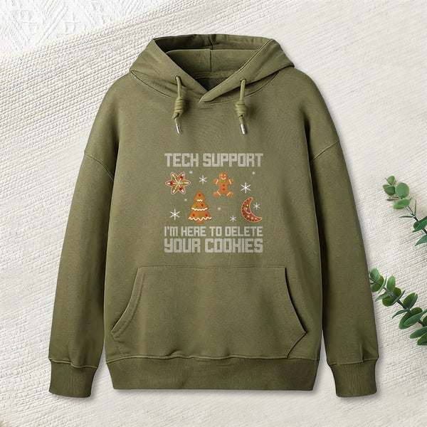 Funny Christmas Tech Support Computer Programmer Teeforgeeks Hoodie