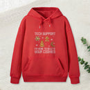 Funny Christmas Tech Support Computer Programmer Teeforgeeks Hoodie