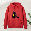Christmas Lights Cat Teeforgeeks Hoodie