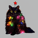 Christmas Lights Cat Teeforgeeks Hoodie