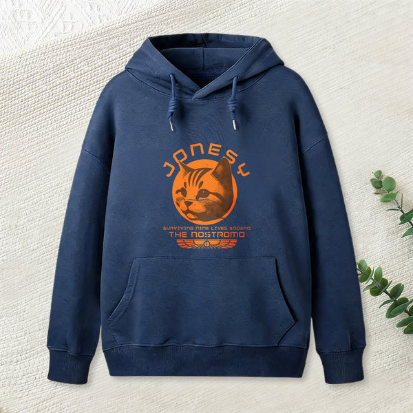 Jonesy Surviving Nine Lives Aboard The Nostromo Teeforgeeks Hoodie