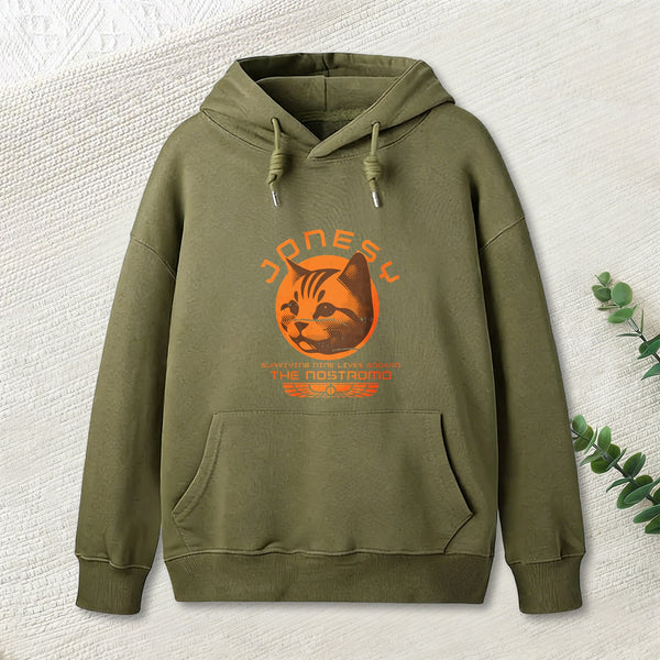 Jonesy Surviving Nine Lives Aboard The Nostromo Teeforgeeks Hoodie