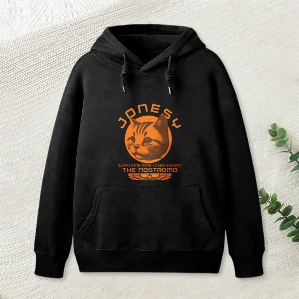 Jonesy Surviving Nine Lives Aboard The Nostromo Teeforgeeks Hoodie