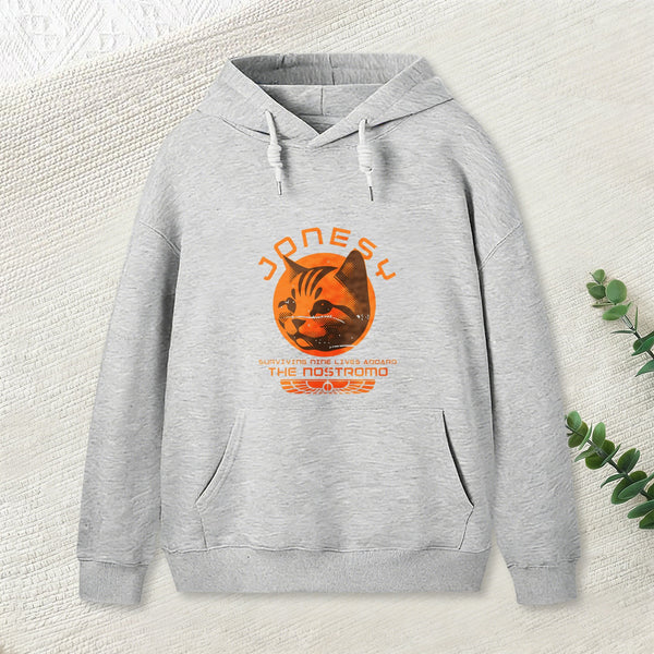 Jonesy Surviving Nine Lives Aboard The Nostromo Teeforgeeks Hoodie