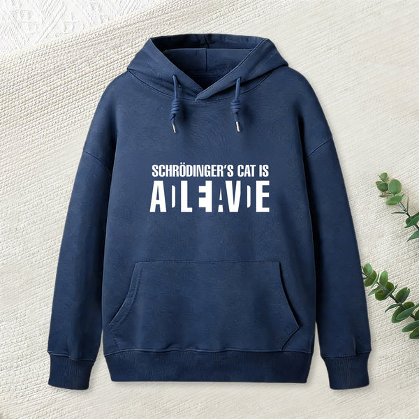 Schrodinger'S Cat Adleiavde Teeforgeeks Hoodie
