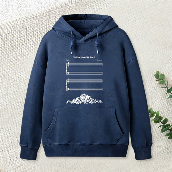 The Sound Of Silence Music Sheets Teeforgeeks Hoodie