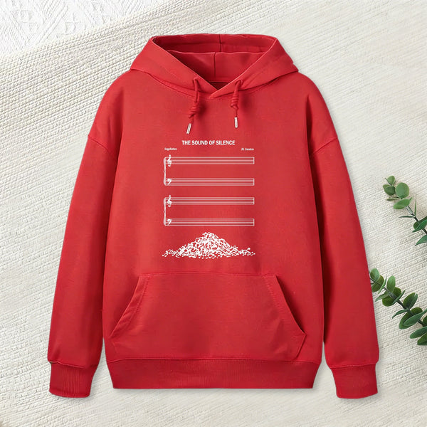 The Sound Of Silence Music Sheets Teeforgeeks Hoodie