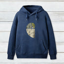 Distressed Fibonacci Spiral Geek Graphic Teeforgeeks Hoodie