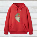 Distressed Fibonacci Spiral Geek Graphic Teeforgeeks Hoodie