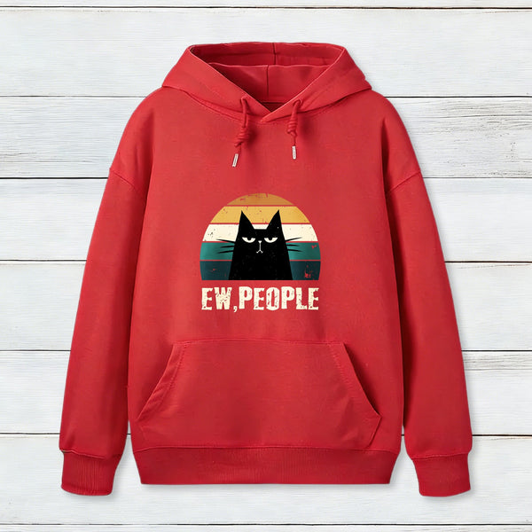 Ew People Funny Cat Teeforgeeks Hoodie