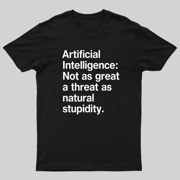 Artificial Intelligence Geek T-Shirt