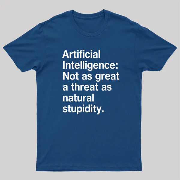 Artificial Intelligence Geek T-Shirt
