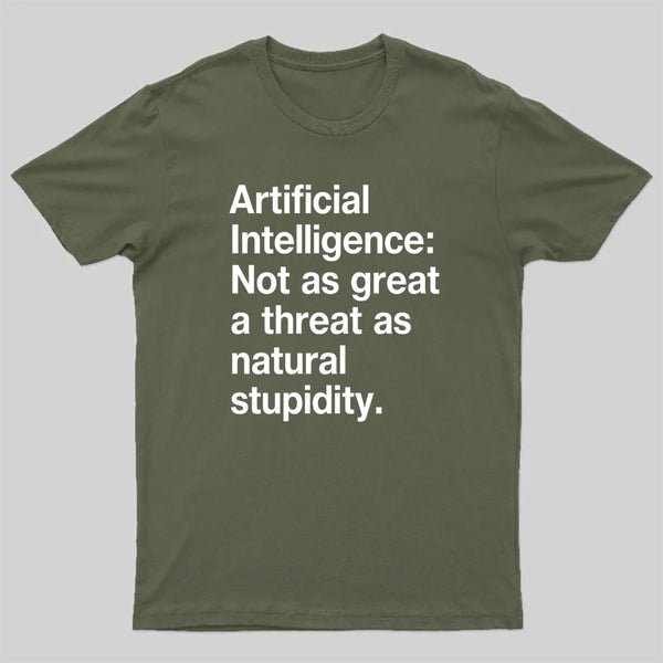 Artificial Intelligence Geek T-Shirt