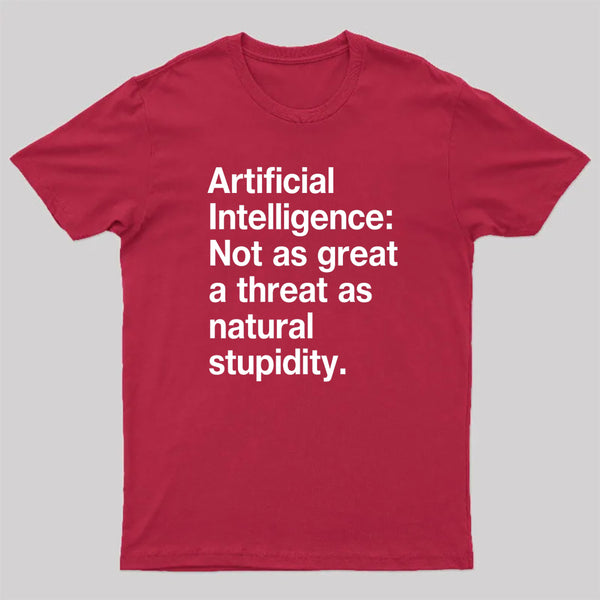 Artificial Intelligence Geek T-Shirt