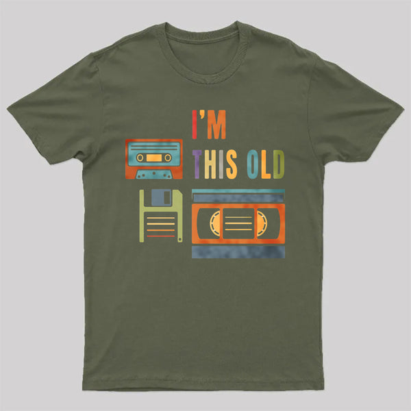 Im This Old Vintage Nerd T-Shirt