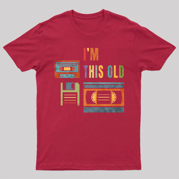 Im This Old Vintage Nerd T-Shirt