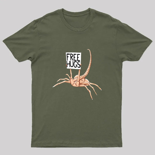 FreeHugs-Alien Xenomorph T-Shirt