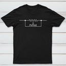 Funny Engineer Resistor Inkestyle Science T-shirt