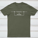 Funny Engineer Resistor Inkestyle Science T-shirt