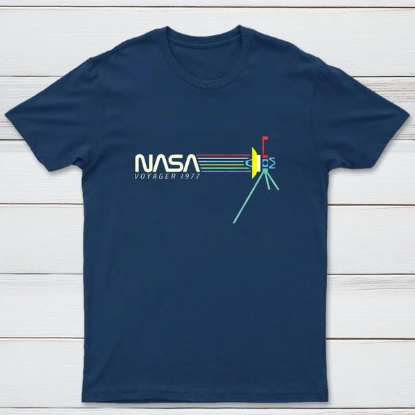 Retro Nasa Voyager Spacecraft T-shirt