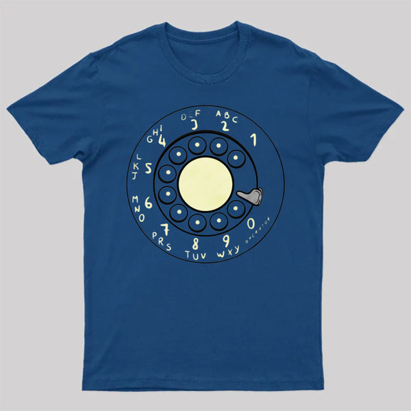 Rotary Dial Vintage Nerd T-Shirt