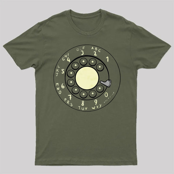 Rotary Dial Vintage Nerd T-Shirt