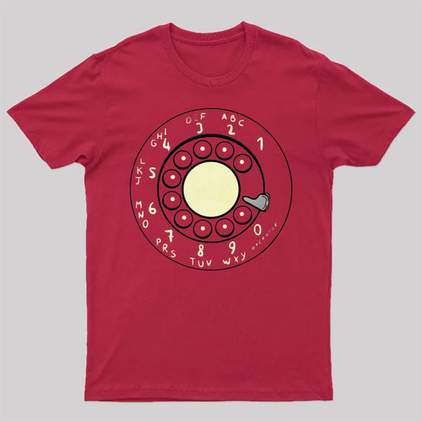 Rotary Dial Vintage Nerd T-Shirt