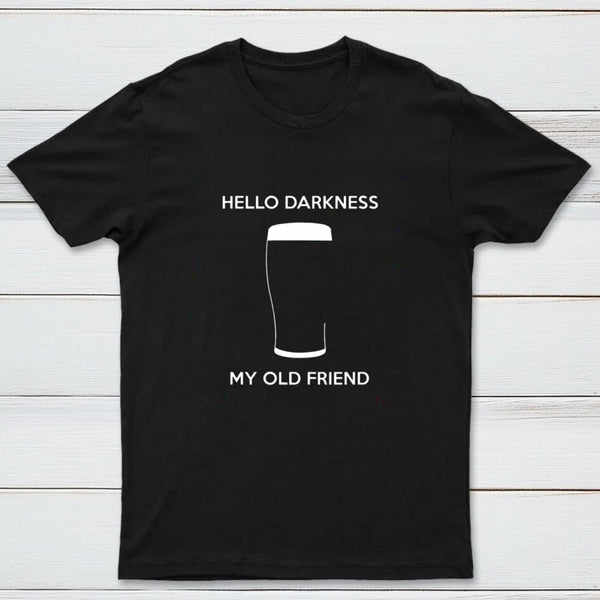 Hello Darkness My Old Friend Nerdy Graphic T-Shirt