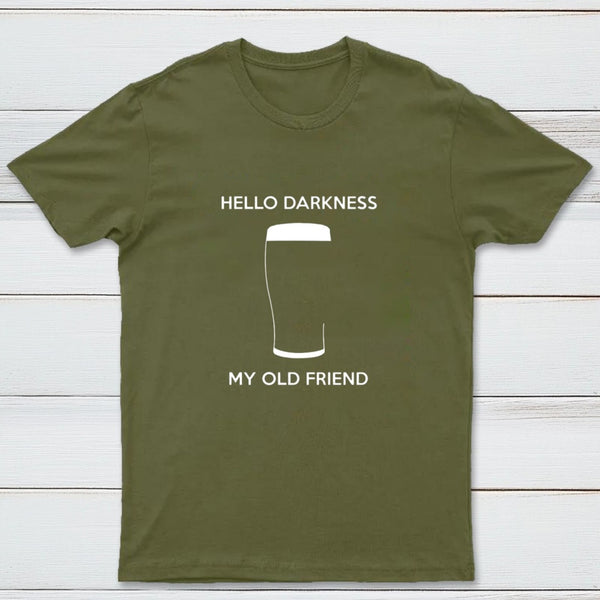 Hello Darkness My Old Friend Nerdy Graphic T-Shirt