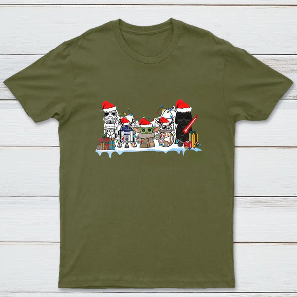 Friends Scifi Wars Christmas T-Shirt