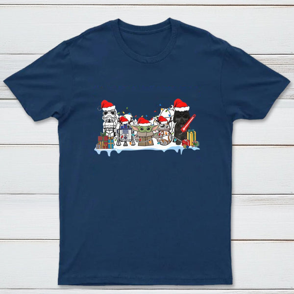 Friends Scifi Wars Christmas T-Shirt