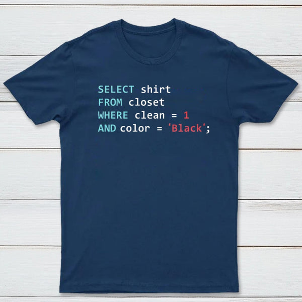 Programmer Database T-Shirt