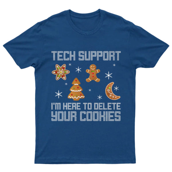 Funny Christmas Tech Support Computer Programmer T-Shirt