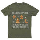 Funny Christmas Tech Support Computer Programmer T-Shirt