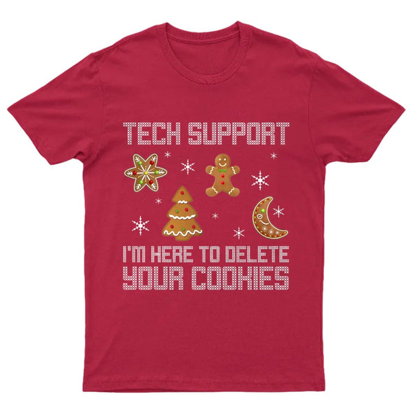 Funny Christmas Tech Support Computer Programmer T-Shirt