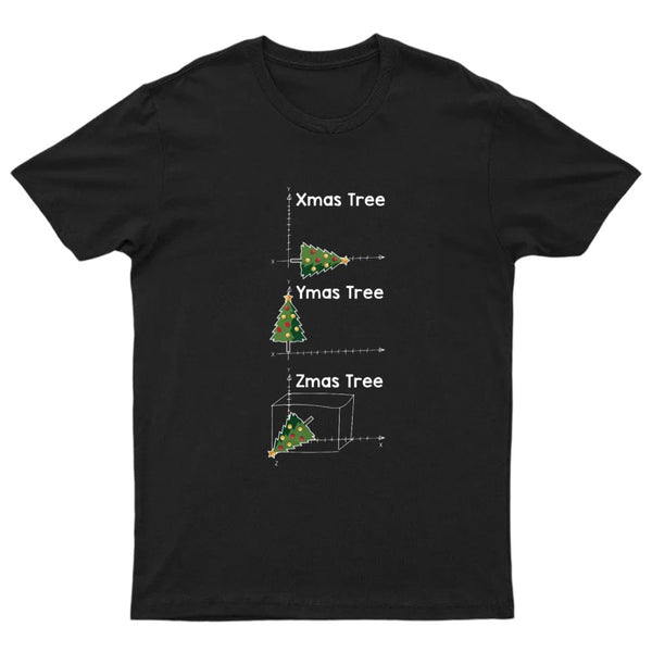 Math Christmas Tree T-Shirt