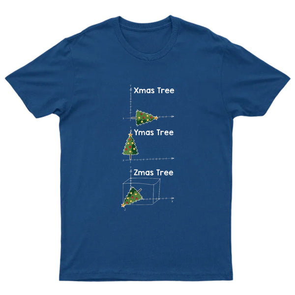 Math Christmas Tree T-Shirt