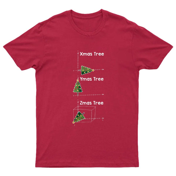 Math Christmas Tree T-Shirt