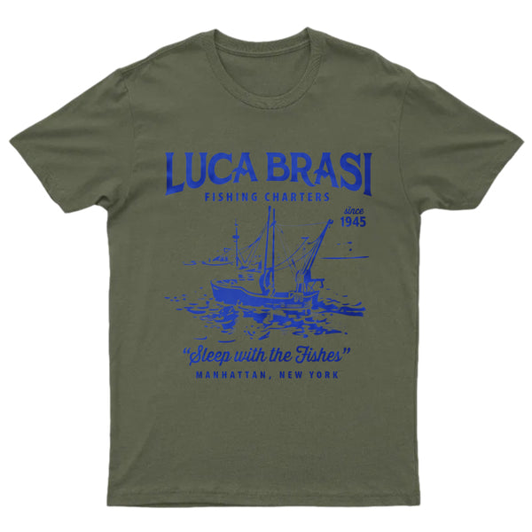 Luca Brasi Fishing Charters T-Shirt