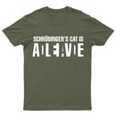 Schrodinger's Cat ADLEIAVDE Geek Science T-Shirt