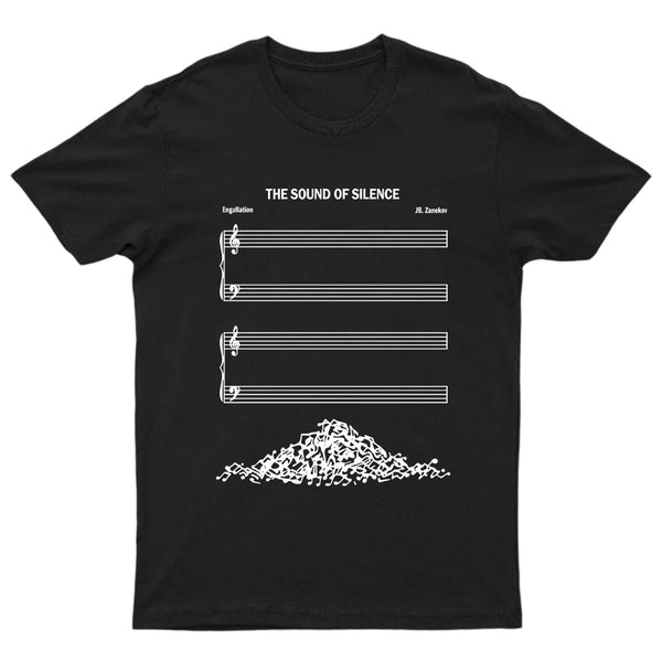 The Sound Of Silence music sheets Classic T-Shirt