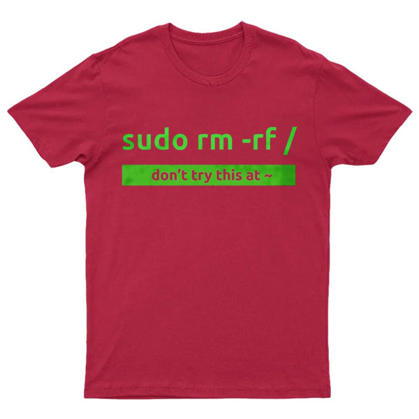 Sudo Linux Programming Command T-Shirt