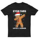 Gingerbread Dabbing Dance Christmas T-Shirt