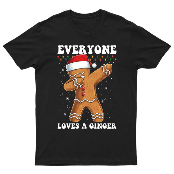 Gingerbread Dabbing Dance Christmas T-Shirt