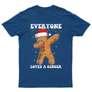 Gingerbread Dabbing Dance Christmas T-Shirt