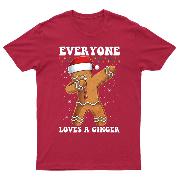 Gingerbread Dabbing Dance Christmas T-Shirt