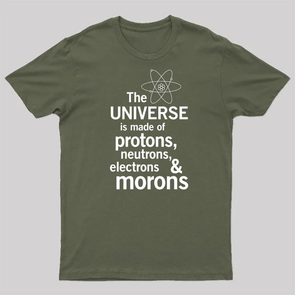 The composition of the universe Science Geek T-Shirt