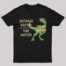 Equations Of Motion Science Velociraptor T-Shirt