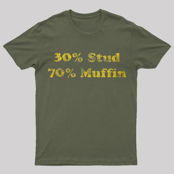 30 Stud 70 Muffin T-Shirt
