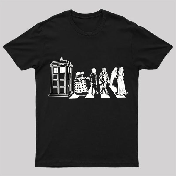Beatles/dr Who Geek T-Shirt